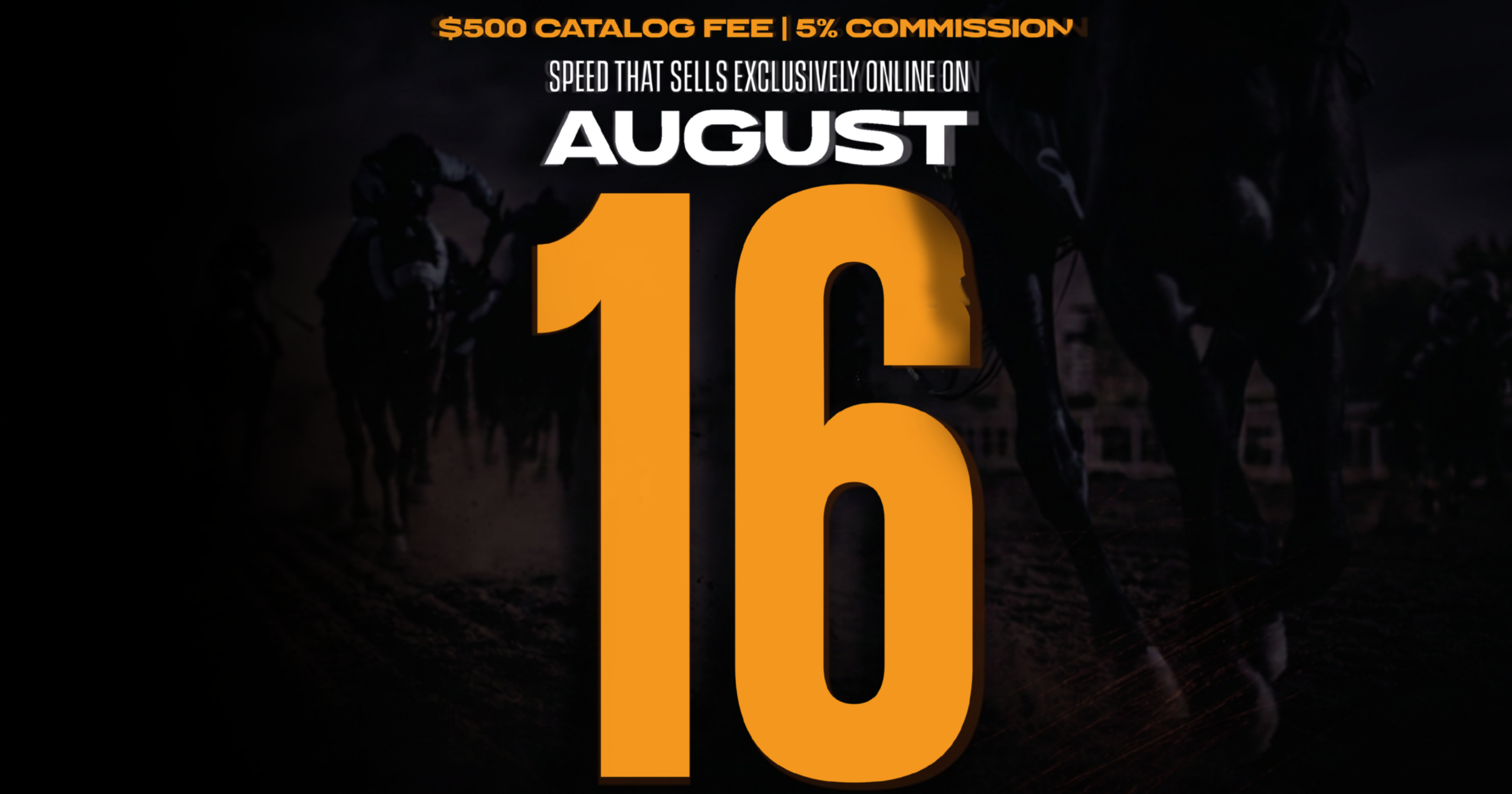 Responding to strong interest from owners, the premier online Racing Quarter Horses marketplace introduces a $500 catalog fee and 5% commission — with no catalog fee due up front. Entries close July 20.